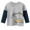 Long Sleeve 2 Pack Dinosaurs Tee Shirts - 3 of 3