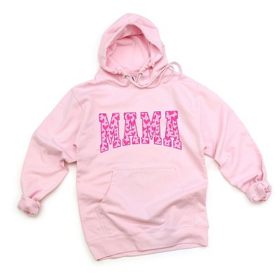 Simply Sage Market Women's Graphic Hoodie Mama Pink Hearts