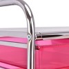 Tangkula 20-Drawers Rolling Storage Cart with Organizer Top - 4 of 4