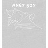 Halloween Angry Boy Adult Long Sleeve Hoodie - 2 of 2