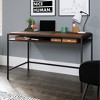 Sauder Nova Loft Writing Desk Grand Walnut - image 3 of 4