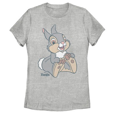 Women's Bambi Thumper The Rabbit T-shirt : Target