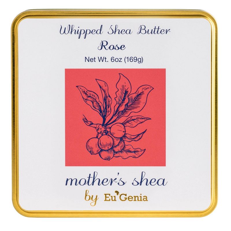 mother&#39;s shea Whipped Body Butter - Rose - 6oz, 1 of 12