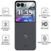 Nakedcellphone Screen Protector for Motorola RAZR 2024/2025 - Clear Tempered Glass - Twin Pack - 4 of 4