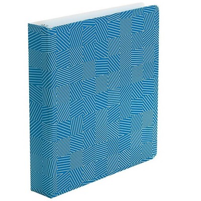 Oxford Standard 1 1/2 3-Ring Fashion Binder Blue 42551