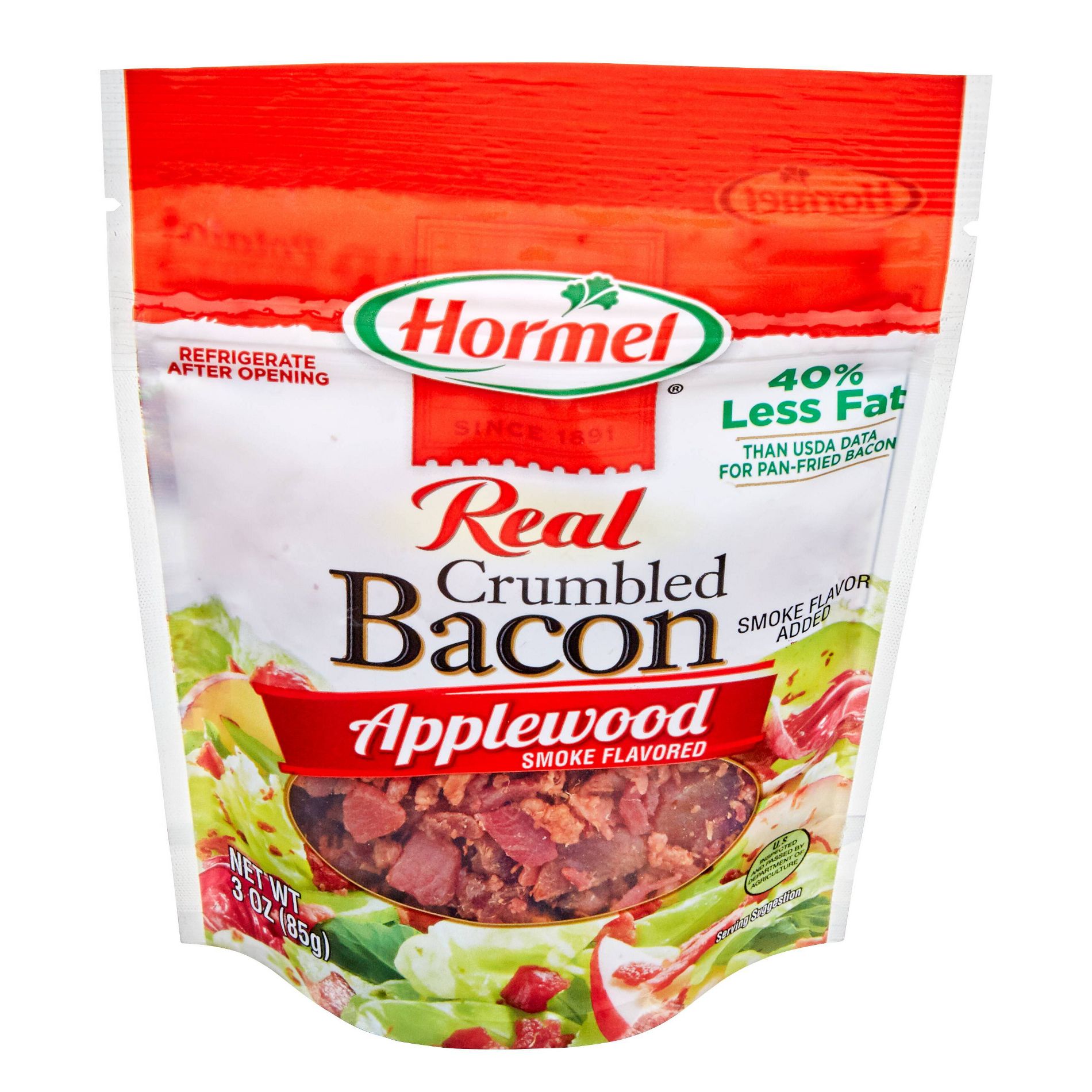 Hormel Real Applewood Smoke-Flavored Crumbled Bacon - 3oz