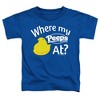 Easter Where My Peeps At Kids T Shirt for Toddlers, Royal - 2 of 4
