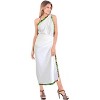 LA LEELA Women's Bikini Beach Wrap Swim Cover Up Swimwear Skirt Bathing suit Summer Wraps Beachwear Sarong Coverups Swimsuits One Size White, Solid - 2 of 4
