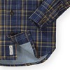 Hope & Henry Boys'  Convertible Double Weave Button Down Shirt, Infant - 3 of 4