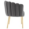 Modway Sanna Channel Tufted Performance Velvet Armchair - 3 of 4