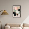 Art Remedy Spheres with Gold Contemporary Shapes Abstract Wall Art Framed - 2 of 4
