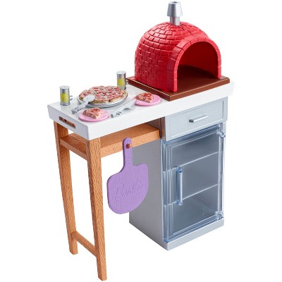 barbie doll pizza set