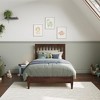 AFI Furnishings Becket Twin Solid Wood Low Profile Platform Bed, Walnut - 3 of 4