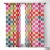 Camilla Foss Gingham Multicolors Set of 2 Panel Blackout Window Curtain - Deny Designs - 3 of 4