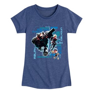 Girls' - Disney - Hero's Duty Fitted Short Sleeve Graphic T-Shirt - 1 of 4