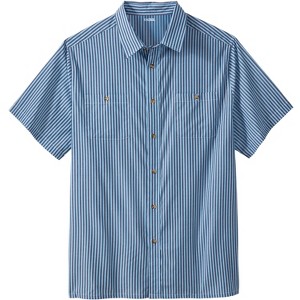 KingSize Men's Big & Tall Striped Short-Sleeve Sport Shirt - 1 of 4