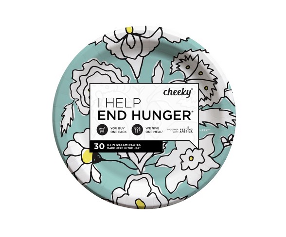 Cheeky  9" Plates - Floral Story
