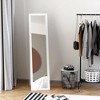 QingMoon Full Length Mirror, Freestanding or Wall Mounted Dress Mirror with Explosion-Proof Glass for Bedrooms and Living Room - 2 of 4