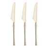 Smarty Had A Party Gold Moderno Plastic Dinner Knives - 240 pcs - 2 of 4