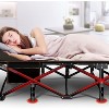 Docred Folding Camping Cot with Mattress & Carry Bag for Adults – Standard & Oversized XXL, Single & 2-Pack Outdoor Sleeping Bed Options - 3 of 4