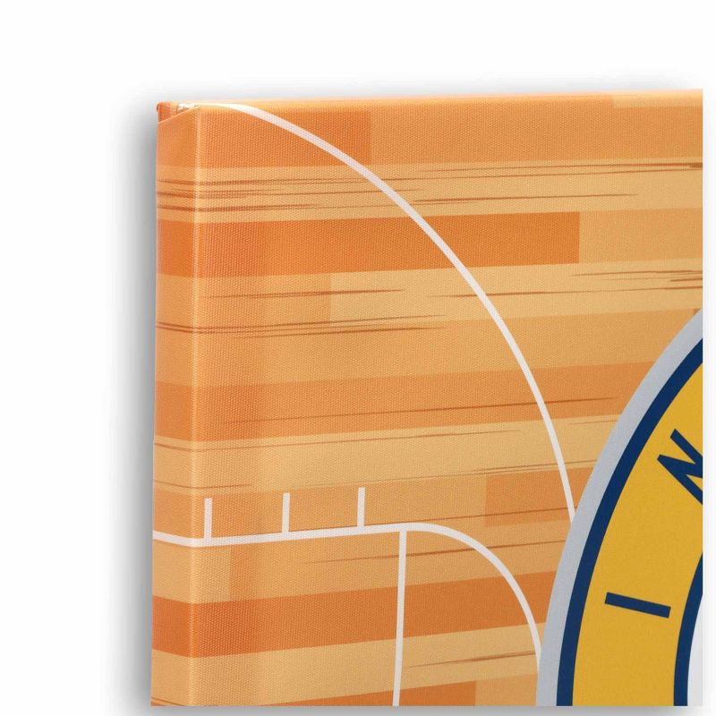 NBA Indiana Pacers Court Canvas Wall Sign, 4 of 5