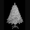 Whisen 4FT Prelit Artificial Christmas Tree with Metal Stand, 400 Branch Tips, 150 LED Lights,11 Lighting Modes - 3 of 4