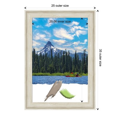 Classic White Polystyrene Wall Picture Frame 20x30