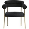 Meridian Furniture,Blake Boucle Fabric Dining Chair, Set of 2 - 3 of 4