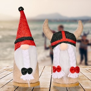 Nordic Plush Viking Gnomes, Swedish Style Pirate Theme| OrnamentallyYou - 1 of 4