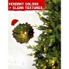 Pre-Lit Flocked LED Douglas Fir Artificial Christmas Tree - 4 of 4