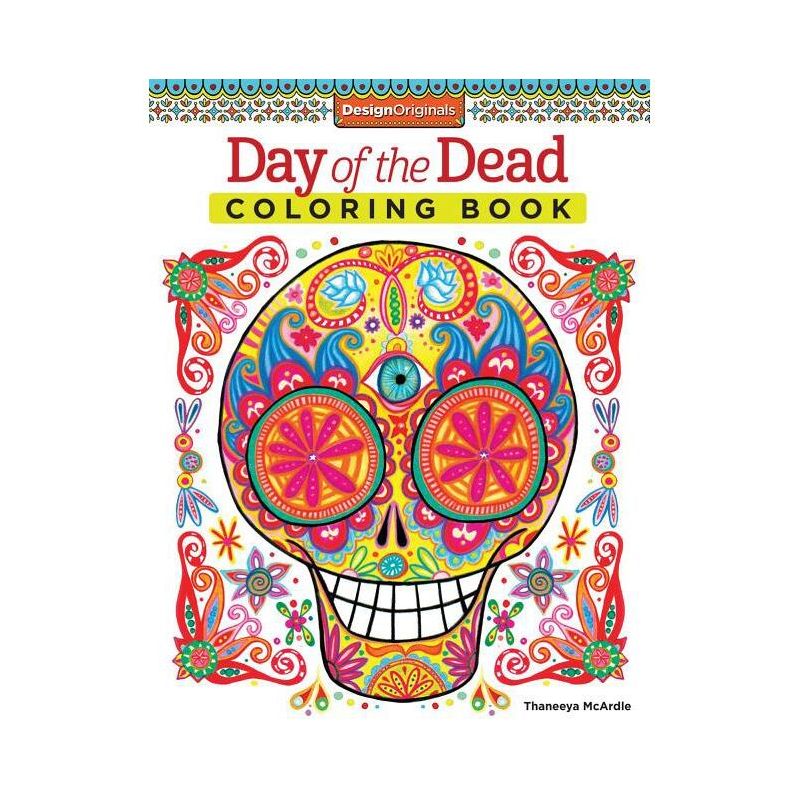 Day of the Dead Coloring Book - (Coloring Is Fun) by  Thaneeya McArdle (Paperback), 1 of 2