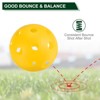 Unique Bargains Durable Precision Technology Good Balance Application Pickleball Balls 12 Pcs - 3 of 4