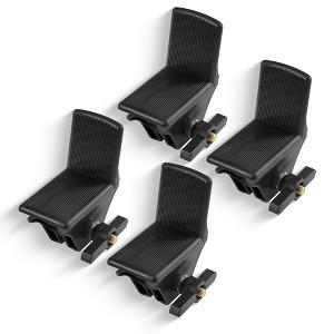 Yakima LoadStop Set of 4 Sturdy L-Shaped Brackets with 24 Inch Minimum Crossbar Spread Compatible with Yakima RoundBar Roof Racks, Black - 1 of 4