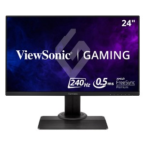 ViewSonic XG2431 24 Inch 1080p Gaming Monitor with 240Hz, 0.5ms, FreeSync Premium, NVIDIA G-Sync Compatible, Advanced Ergonomics, Eye Care, HDR400 - 1 of 4