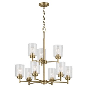 Kichler Lighting Winslow 9 - Light Chandelier in  Natural Brass - 1 of 1