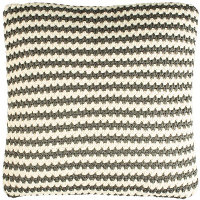 Suki Pillow - Grey/Beige - 20" x 20" - Safavieh