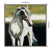 Amanti Art Portrait of Dakota the Horse by Sydney Edmunds Canvas Wall Art Print Framed 22 x 22-in. - 4 of 4