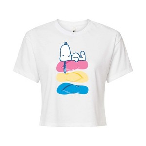 Women's - DHX Media - Summer Edition Cropped Graphic T-Shirt - 1 of 4
