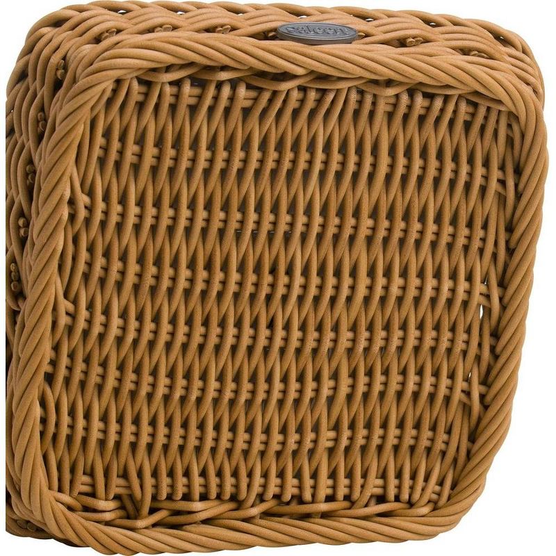 Saleen Square Wicker Basket with Porcelain Insert - The Perfect Blend of Elegance and Durability, 4 of 6