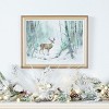 Flocked Long Needle Pine Garland 48"L - 2 of 3