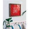 Manual Woodworkers and Weavers Hello Summer Watermelon Seed Metal Sign Set of 2 with Bright Seasonal Theme - 2 of 3