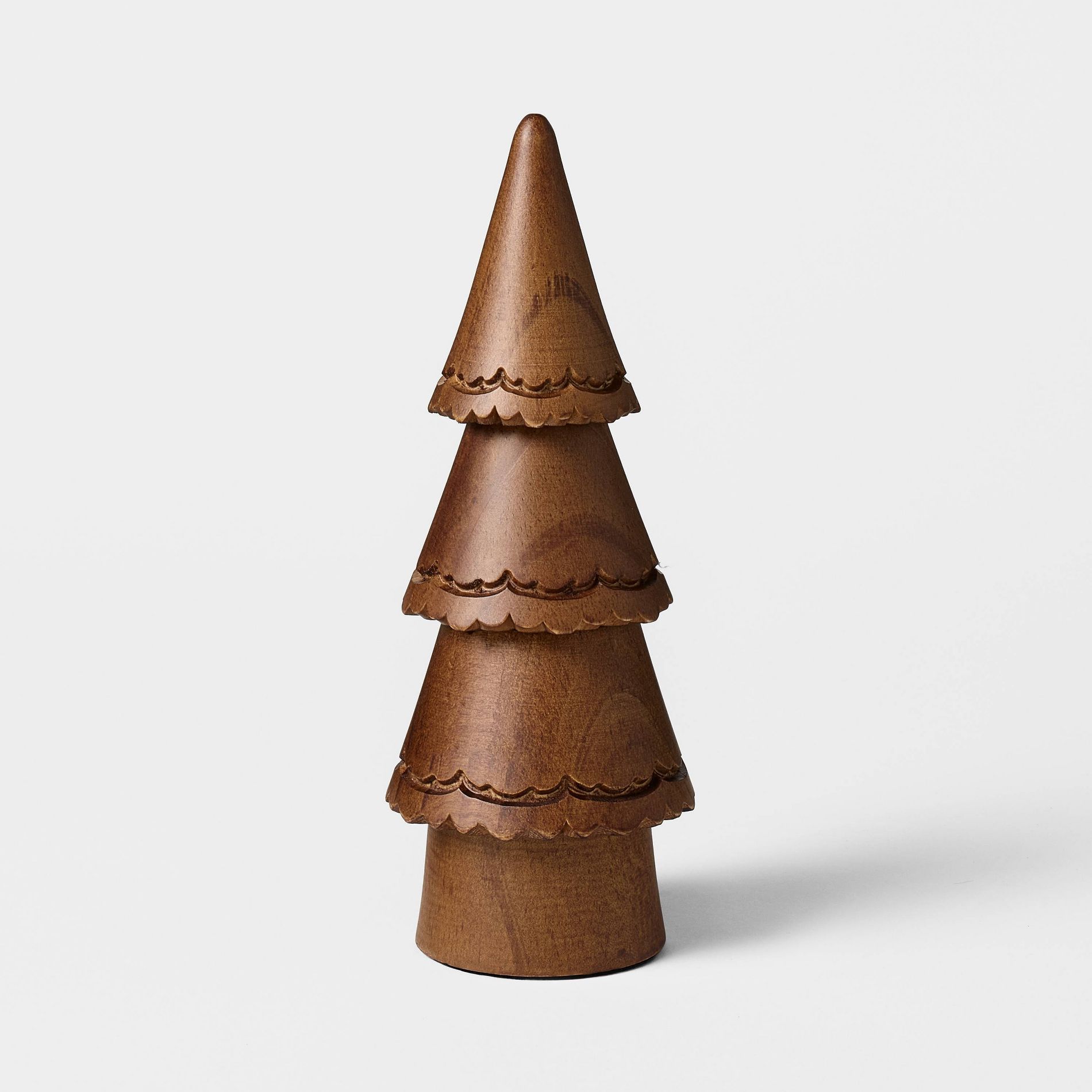 Small Carved Wood Christmas Tree - Threshold™ designed with Studio McGee