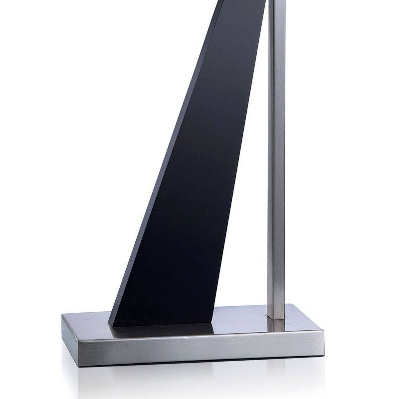 Darby Silver Mid-Century Modern Metal Desk Lamp - StyleCraft, 4 of 6