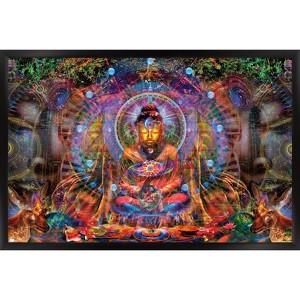 Trends International Jumbie - Buddha Framed Wall Poster Prints - 1 of 4