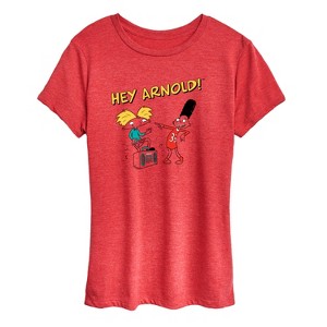 Women's - Hey Arnold! - Best Buds Short Sleeve Graphic T-Shirt - 1 of 4