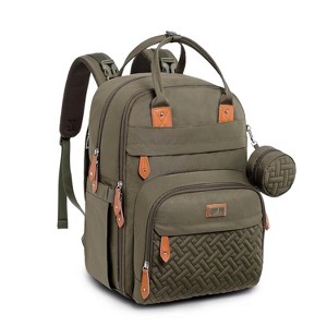 BabbleRoo Diaper Bag Backpack for Stylish Parents, Spacious Baby Bag, Versatile Baby Diaper Bag - 1 of 4