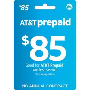 AT&T $85 Prepaid Phone Card (Email Delivery)