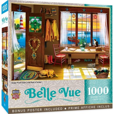 MasterPieces 1000 Piece Jigsaw Puzzle For Adults, Family, Or Kids - Ocean Front View - 19.25"x26.75"