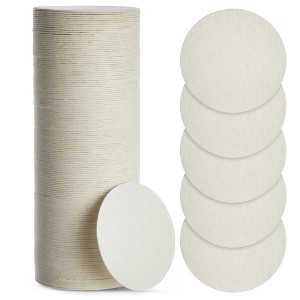 Juvale 150 Pack White Paper Coasters for Drinks, Bar, Parties, Wedding, Catering (4 In) - 1 of 4