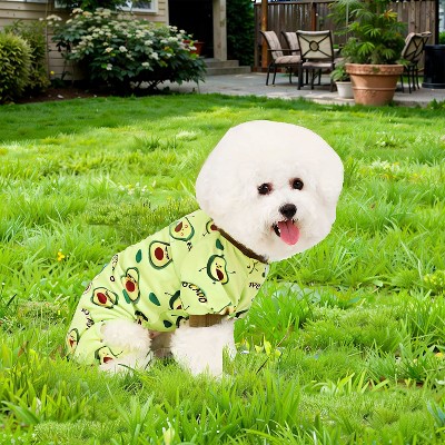 Dog Pajamas Soft Warm VELVET Jumpsuit Cute Animal and Fruit Pet Clothes